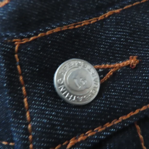 Y2K BAPE Jeans with iconic Star Design on the Front Japanese DenimL (36x35)